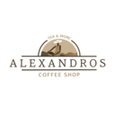 Alexandros coffee shop logo