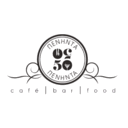 50/50 coffee logo