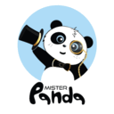 Mister panda logo