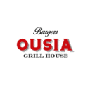 Burgers Ousia grill house logo