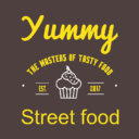 Yummy street food logo
