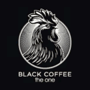 Black coffee the one logo
