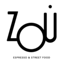 Zou corner espresso and street food logo