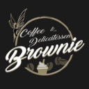 Brownie coffee and delicatesse logo
