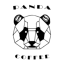 Panda coffee logo