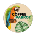Coffee parrot (d) logo