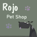 Rojo pet shop logo