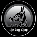 The dog shop logo