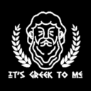 It's Greek to me logo