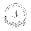 Αμάρανθος flowers logo