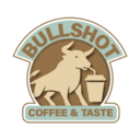 Bullshot coffee and taste logo