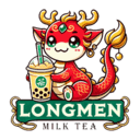 Longmen milk tea logo