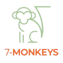7 monkies logo