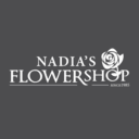 Nadia s flower shop logo