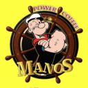 Manos power coffee logo