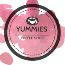 Yummies coffee shop logo