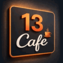 13 Café logo