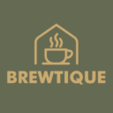 Brewtique coffee & snacks logo