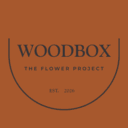 Woodbox the flower project logo