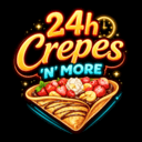 24h Crepes 'n' More logo