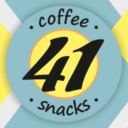 41 coffee & snacks logo