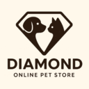 Diamond pet store logo