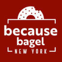 Because bagel logo