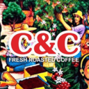 C&C Fresh roasted coffee logo