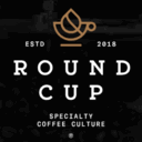 Round cup roasters logo