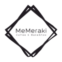 Me Meraki coffee shop, brunch, waffle & crepe logo