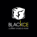 Black ice coffee logo